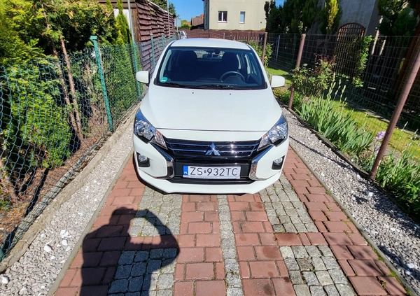 Mitsubishi Space Star cena 28800 przebieg: 22783, rok produkcji 2020 z Szczecin małe 326